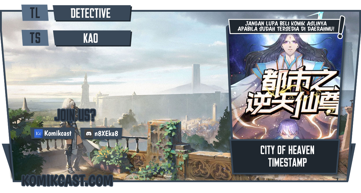 City of Heaven Time Stamp Chapter 206 Bahasa Indonesia